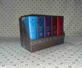 a game of thrones leather cloth boxed set a song of ice and fire series by george r r martin